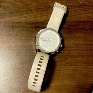 Diesel Watch, large face, white